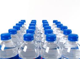 Bottles of water
